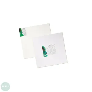 Canvas Board - WHITE PRIMED 100% COTTON - Winsor & Newton - ARTISTS - 30 x 30 cm (Approx. 12 x 12“)