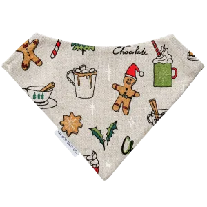 Canvas Holiday Cheer Bandana