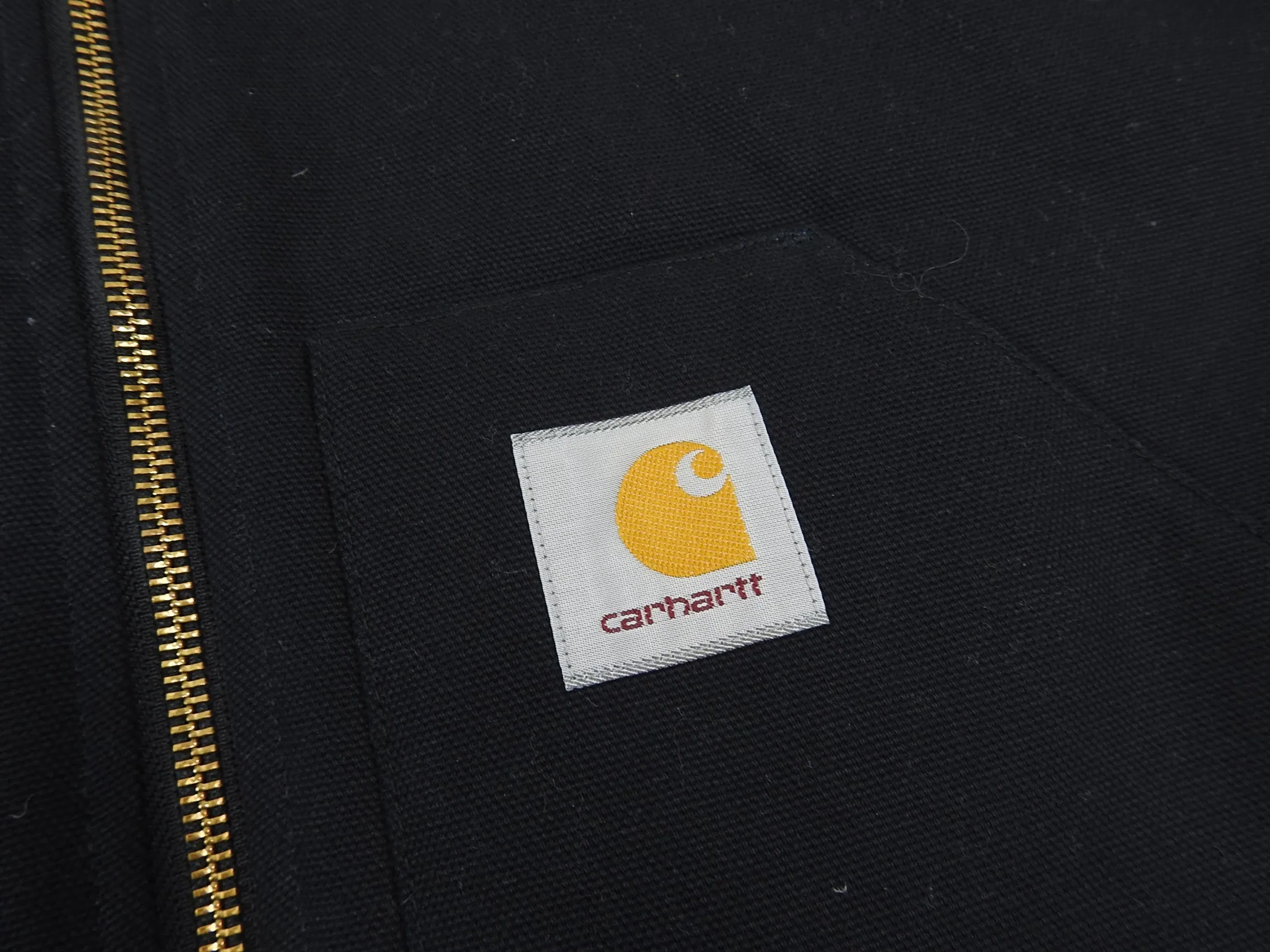 Carhartt Canvas Black Work Vest - M