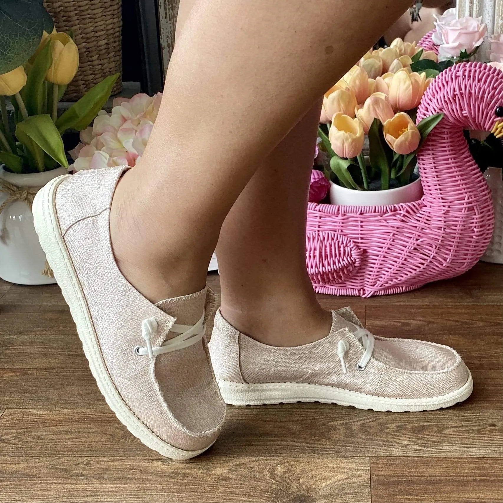 Carter Blush Slip on Shoes