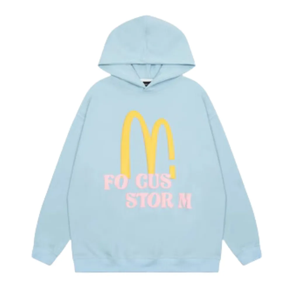 Casual Japanese Letter Print Hoodie