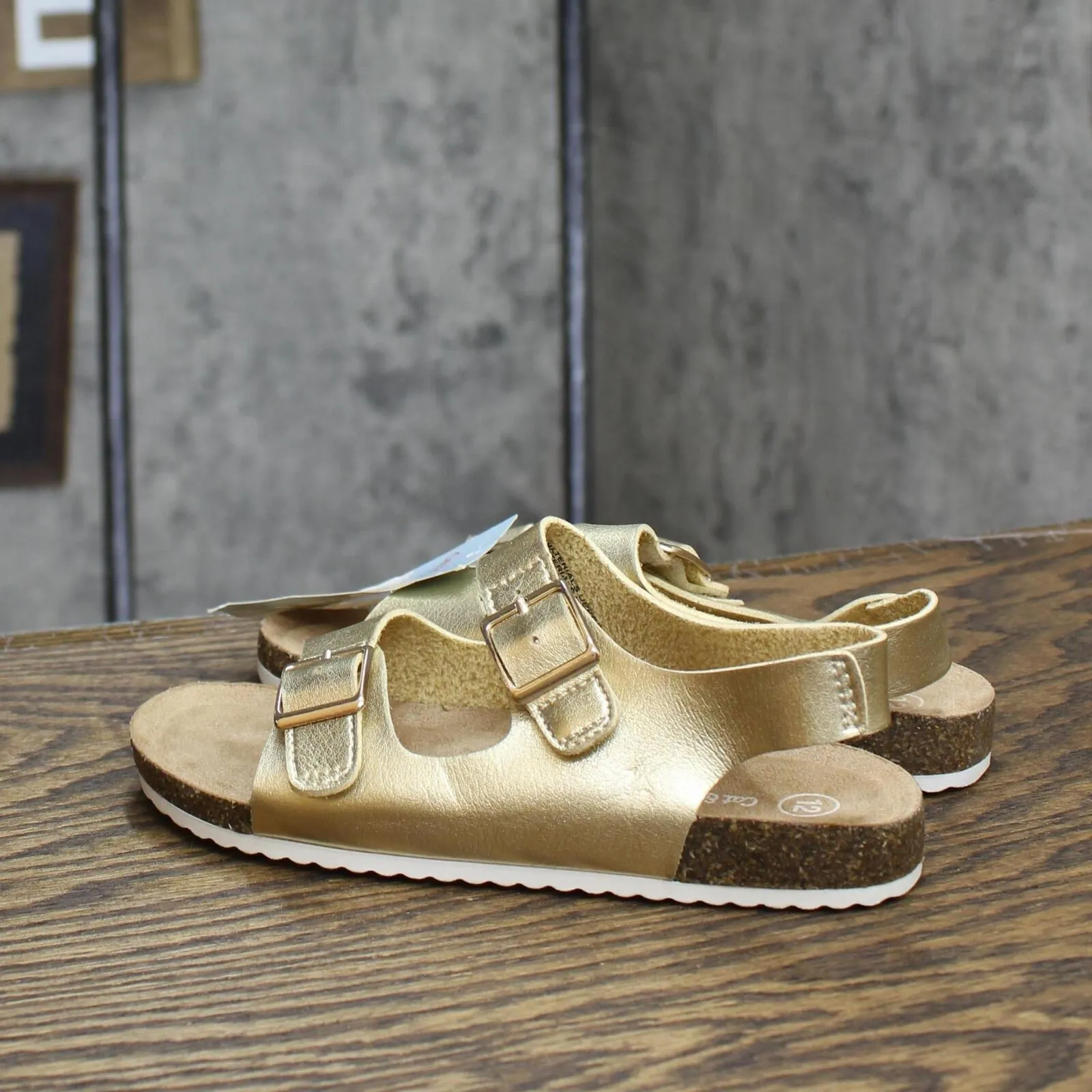 Cat & Jack Toddler Girls Reagan Footbed Sandals 83376091