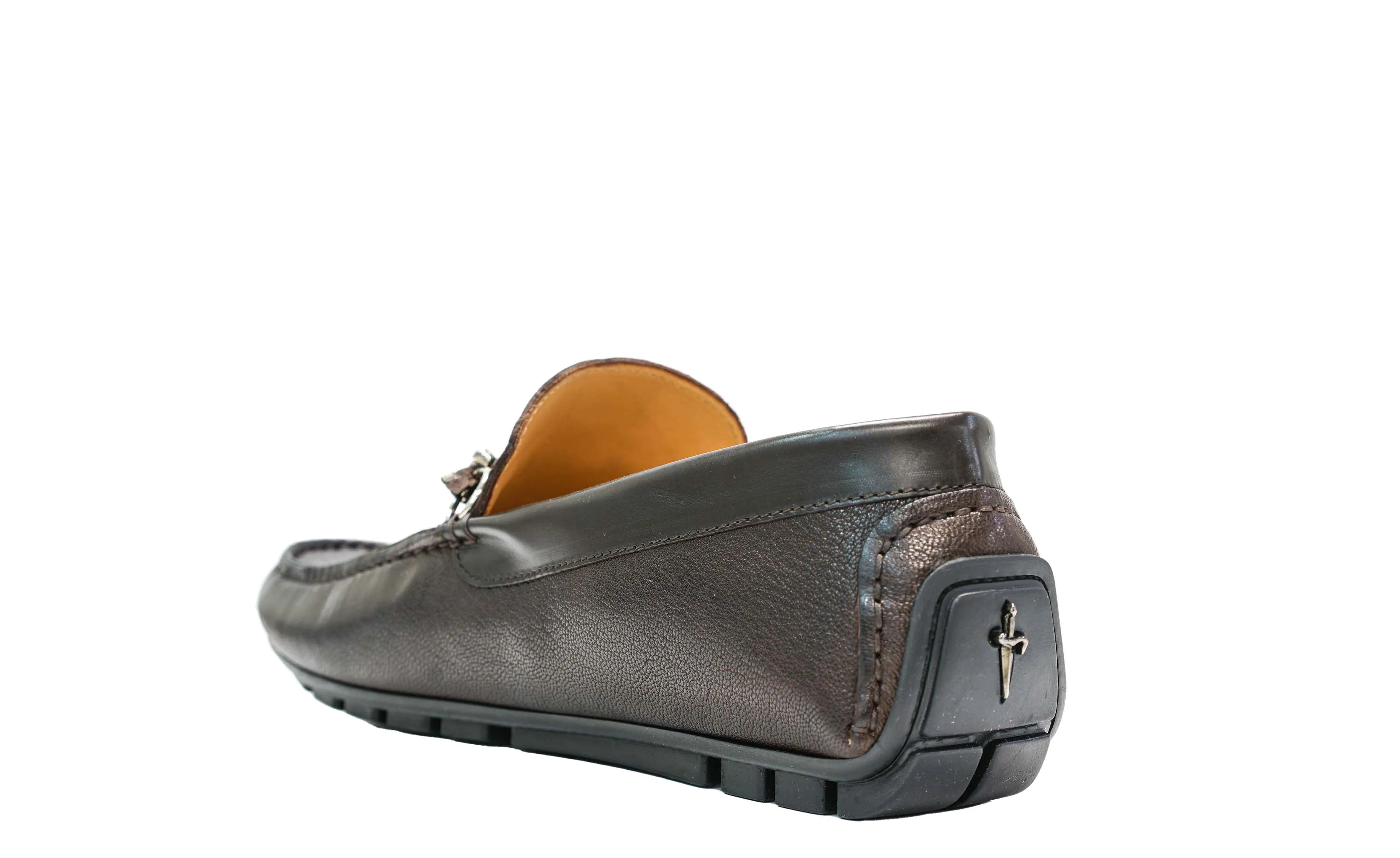 Cesare Paciotti Men’s Cafe Leather Moccasin YB10004 Londra  40% OFF