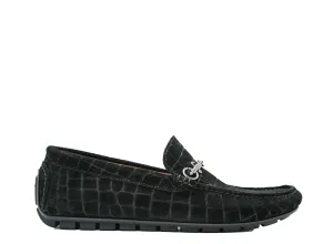 Cesare Paciotti Men’s Cocco Black Moccasin YB10012 LAST PAIR