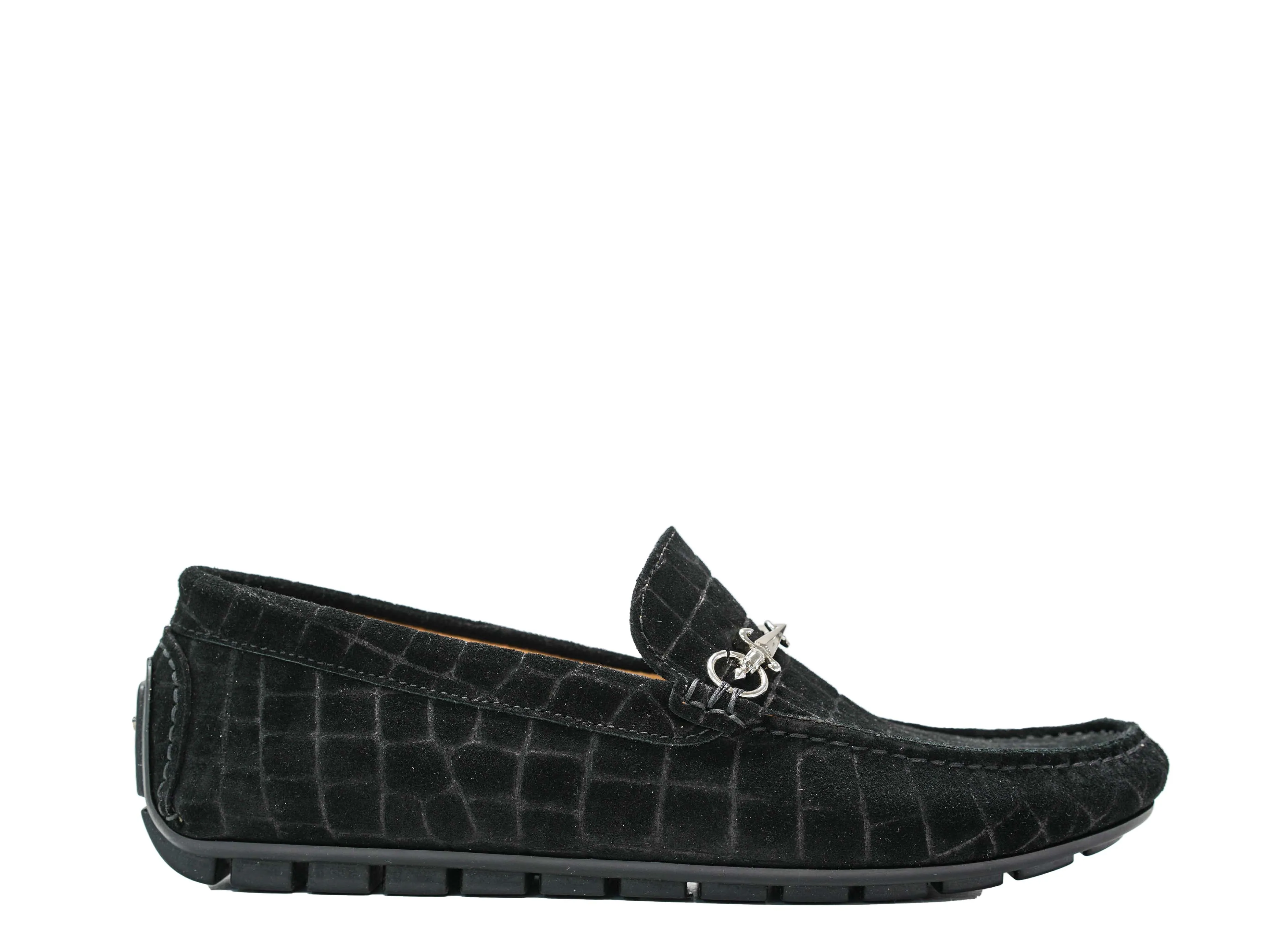 Cesare Paciotti Men’s Cocco Black Moccasin YB10012 LAST PAIR