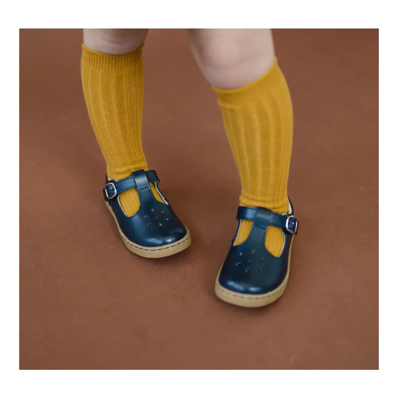 CHELSEA T-STRAP MARYJANE - NAVY
