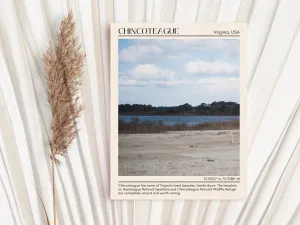 Chincoteague Wall Canvas, Virginia, USA