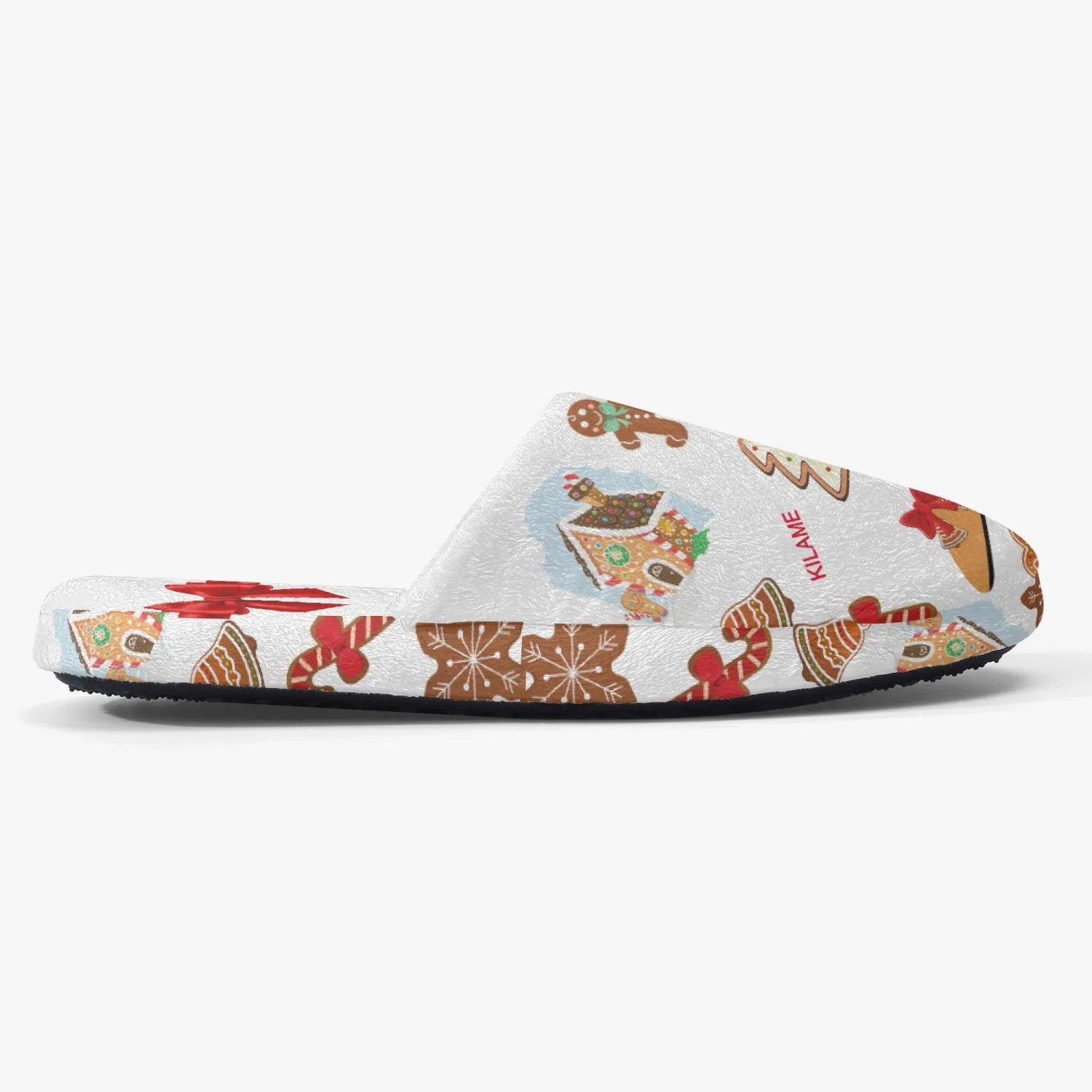 Classic Cotton Slippers 'Feliz Navidad'