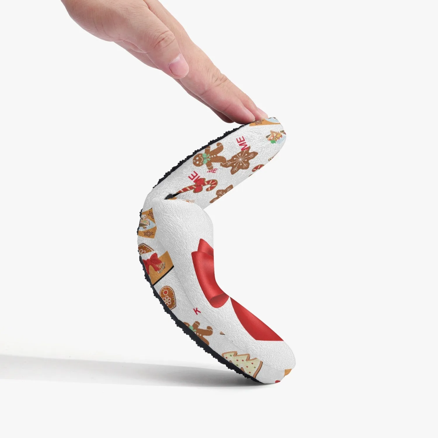 Classic Cotton Slippers 'Feliz Navidad'