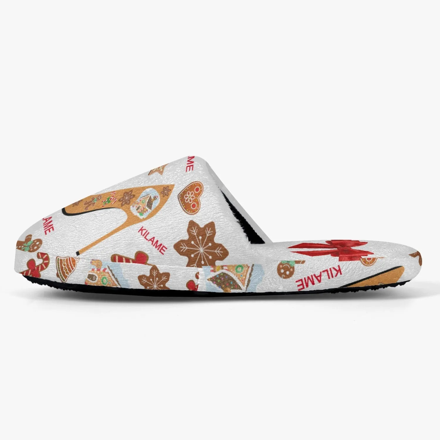 Classic Cotton Slippers 'Feliz Navidad'