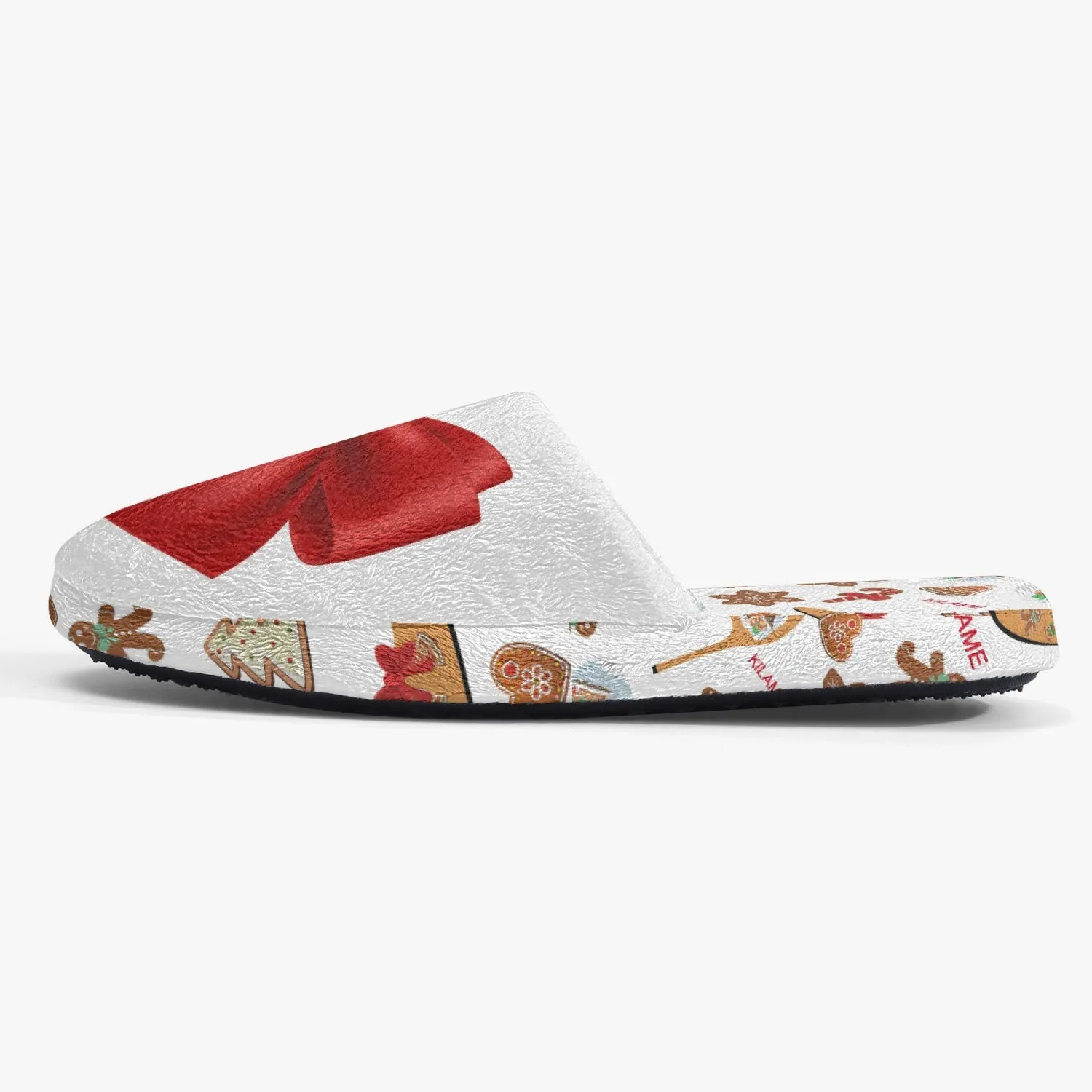 Classic Cotton Slippers 'Feliz Navidad'