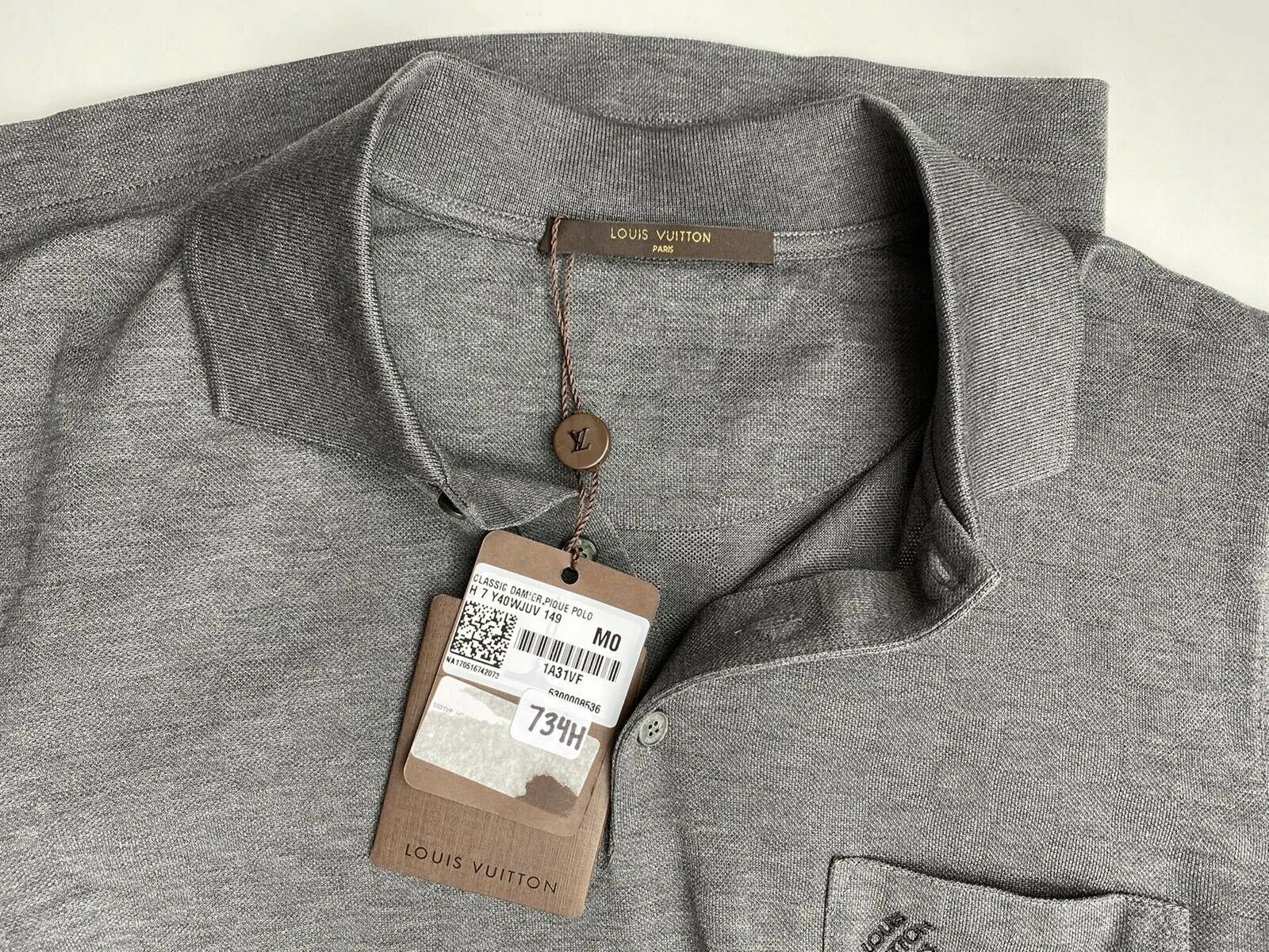 Classic Damier Pique Polo