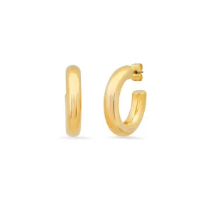 Classic Gold Hoops