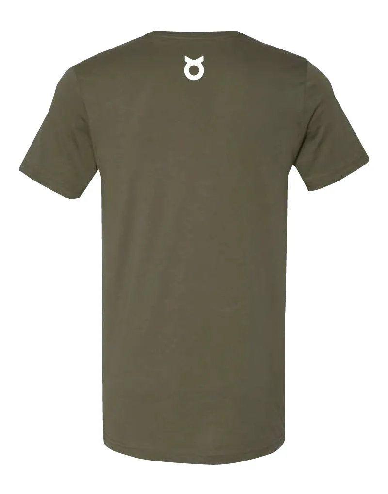 Classic Tee - White Print