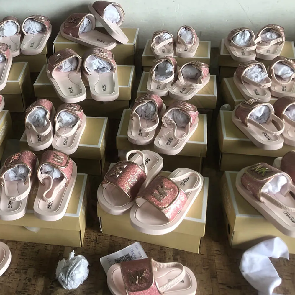 Closed toe Hook loop Toddler Sandals