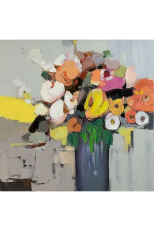 Colorful Bouquet Oil Painting