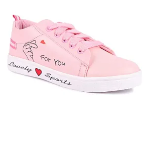 Creattoes Women Sneakers Shoes Pink