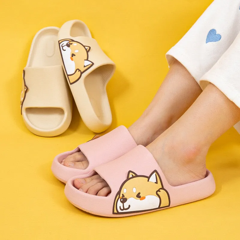Cute Cartoon Printed Slides