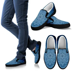 Deep Blue slip on