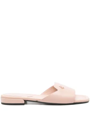 Dina flat leather sandals