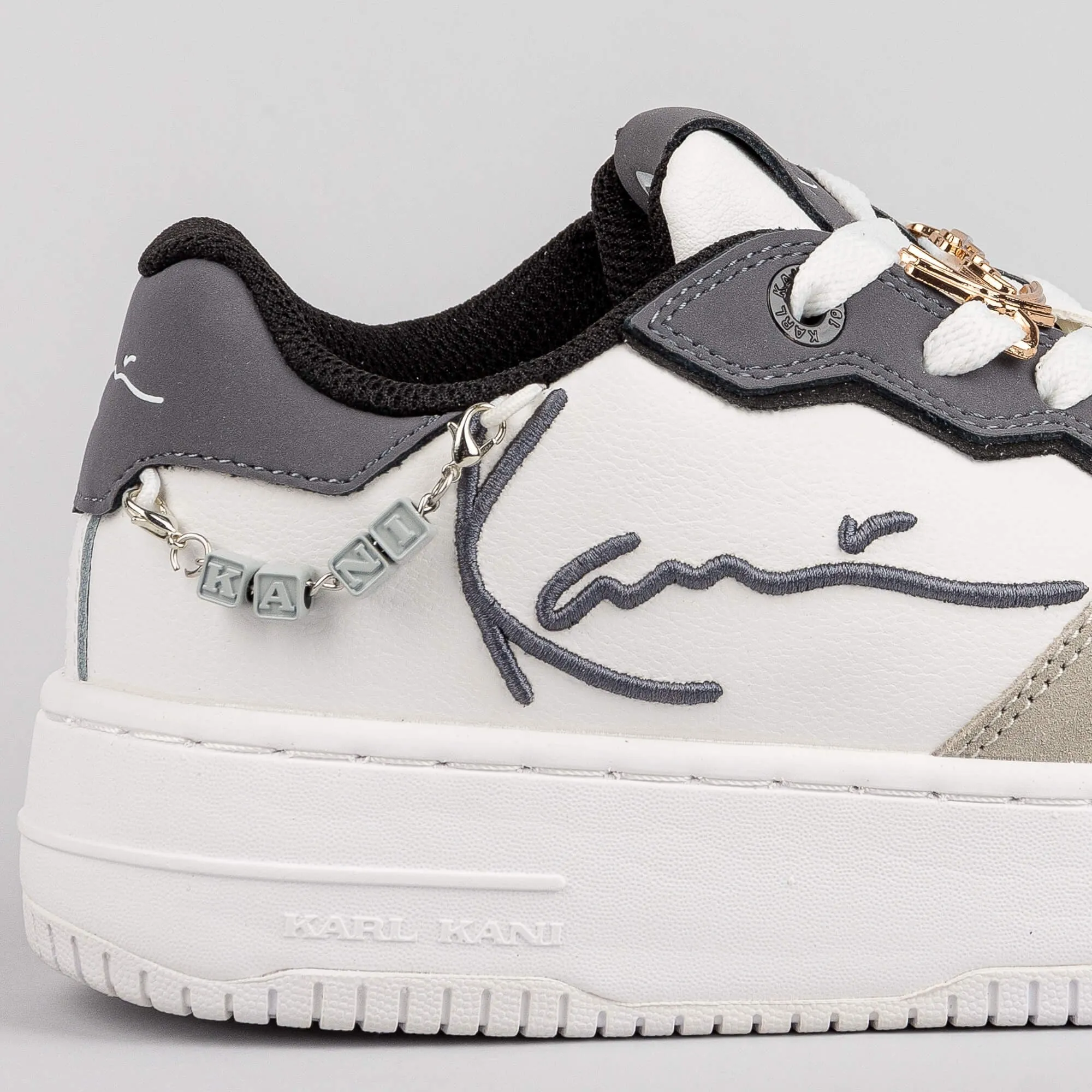 Dámske tenisky Karl Kani KK Kani 89 UP LOGO PRM White/Grey/Black