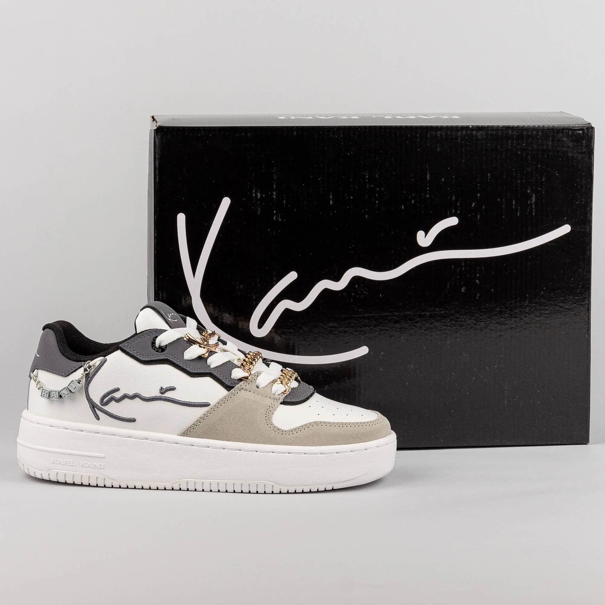 Dámske tenisky Karl Kani KK Kani 89 UP LOGO PRM White/Grey/Black