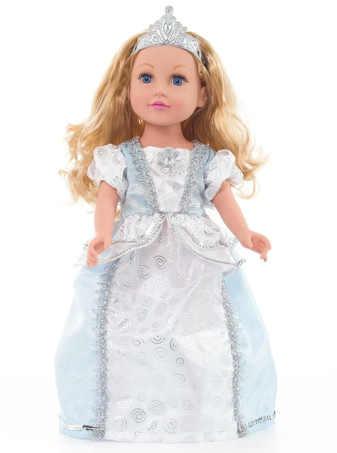 Doll Shoes and Tiara Silver - Out of Stock (Available for Backorder)