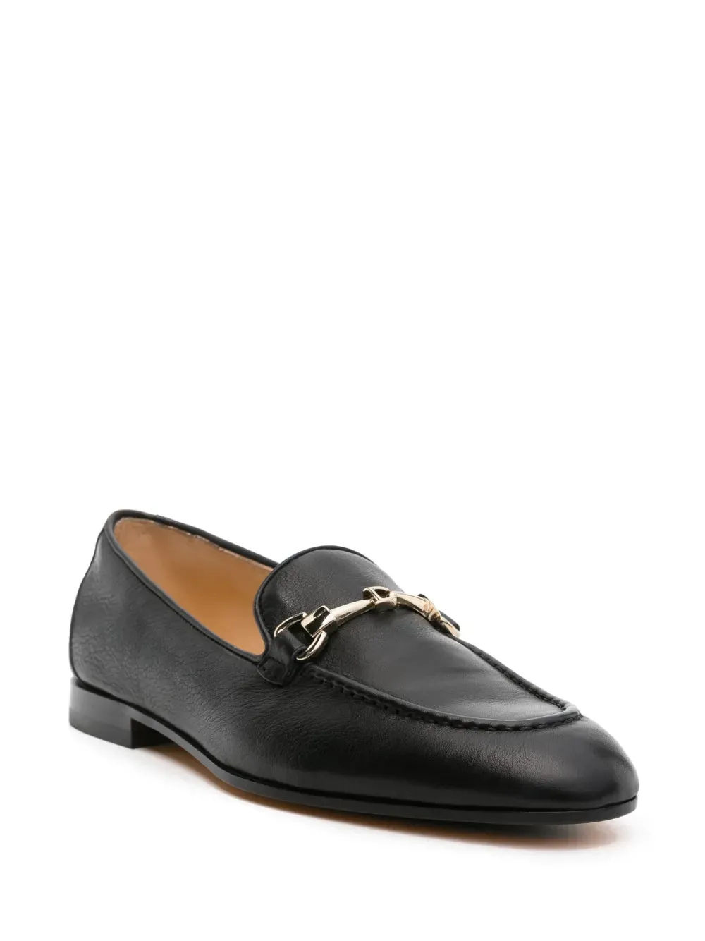 Doucal's horsebit-detail leather loafers