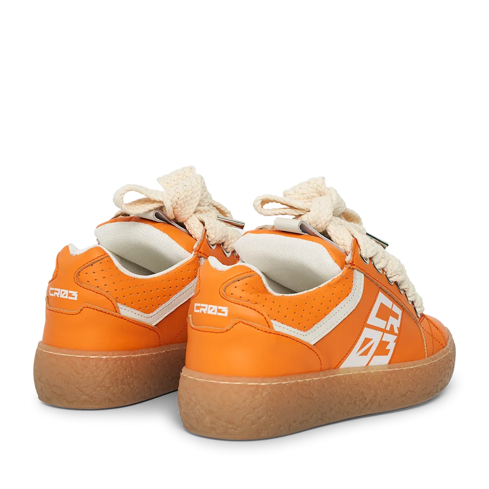 DUDE – Orange Leather