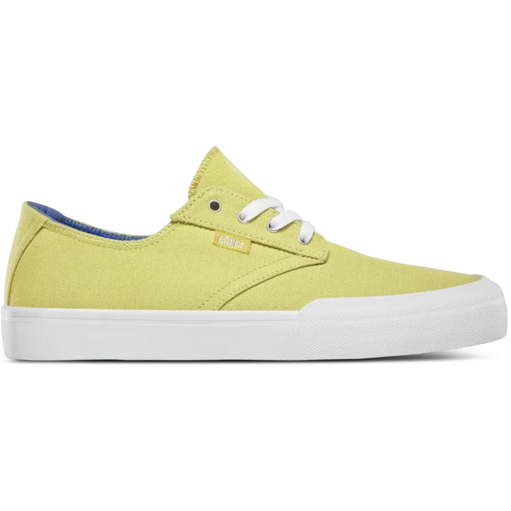 ETNIES WOMENS JAMESON VULC LS [YELLOW] 6