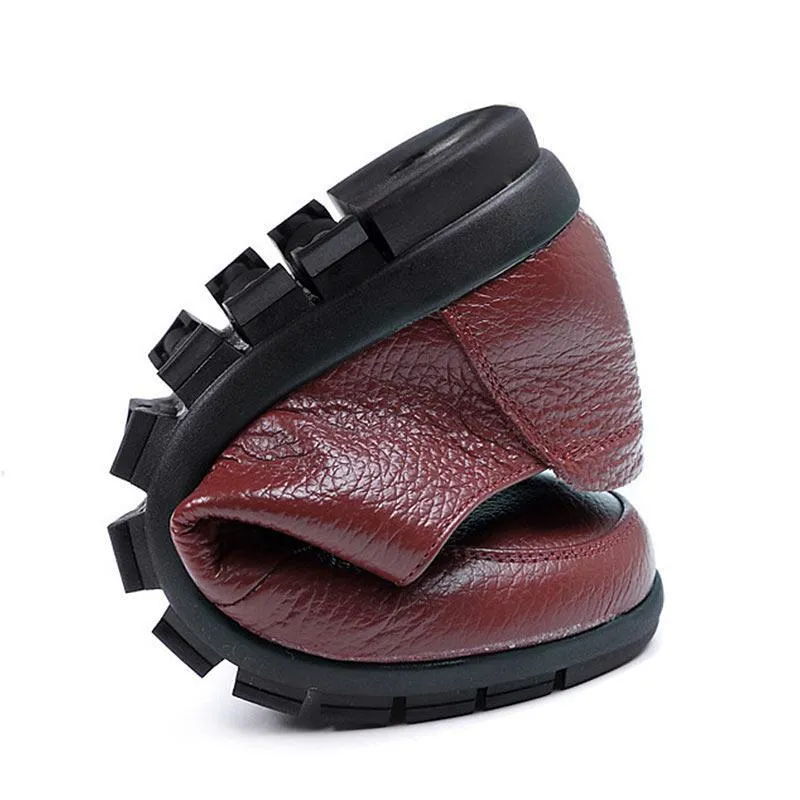 Flat Shoes Women Ladies Moccasins Soft Genuine Leather Shoes