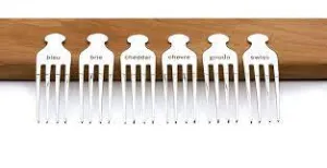 Fork Cheese Marker Set