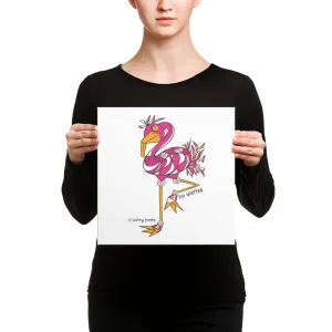Funky Flaming - Canvas Art