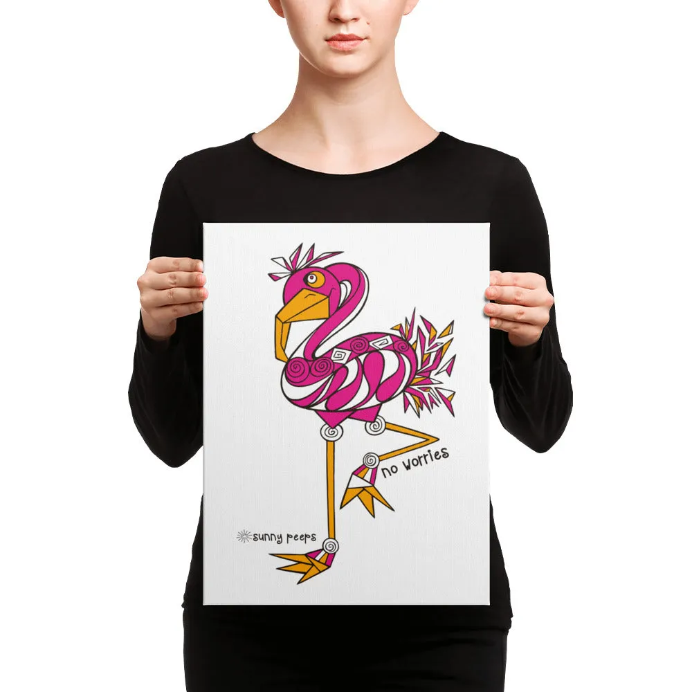 Funky Flaming - Canvas Art