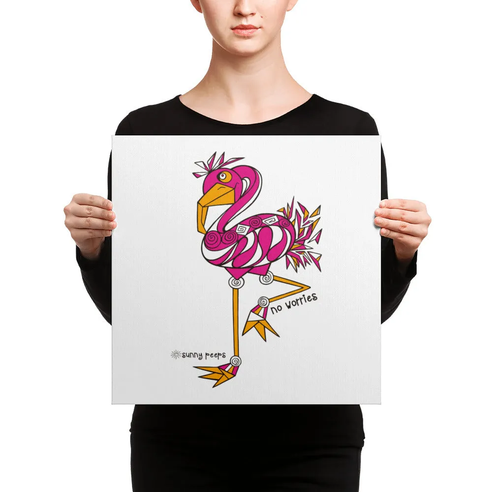 Funky Flaming - Canvas Art