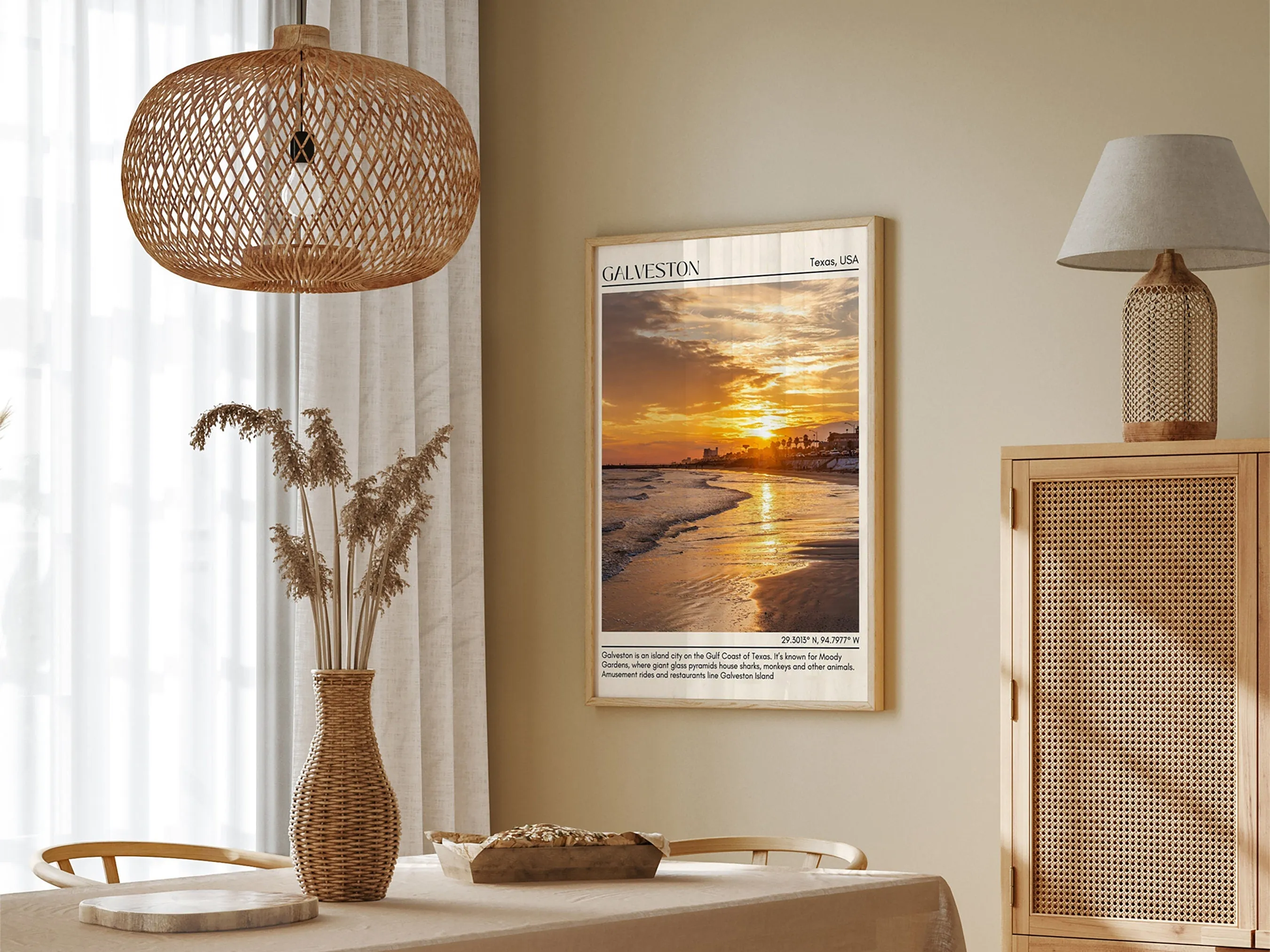 Galveston Wall Canvas, USA