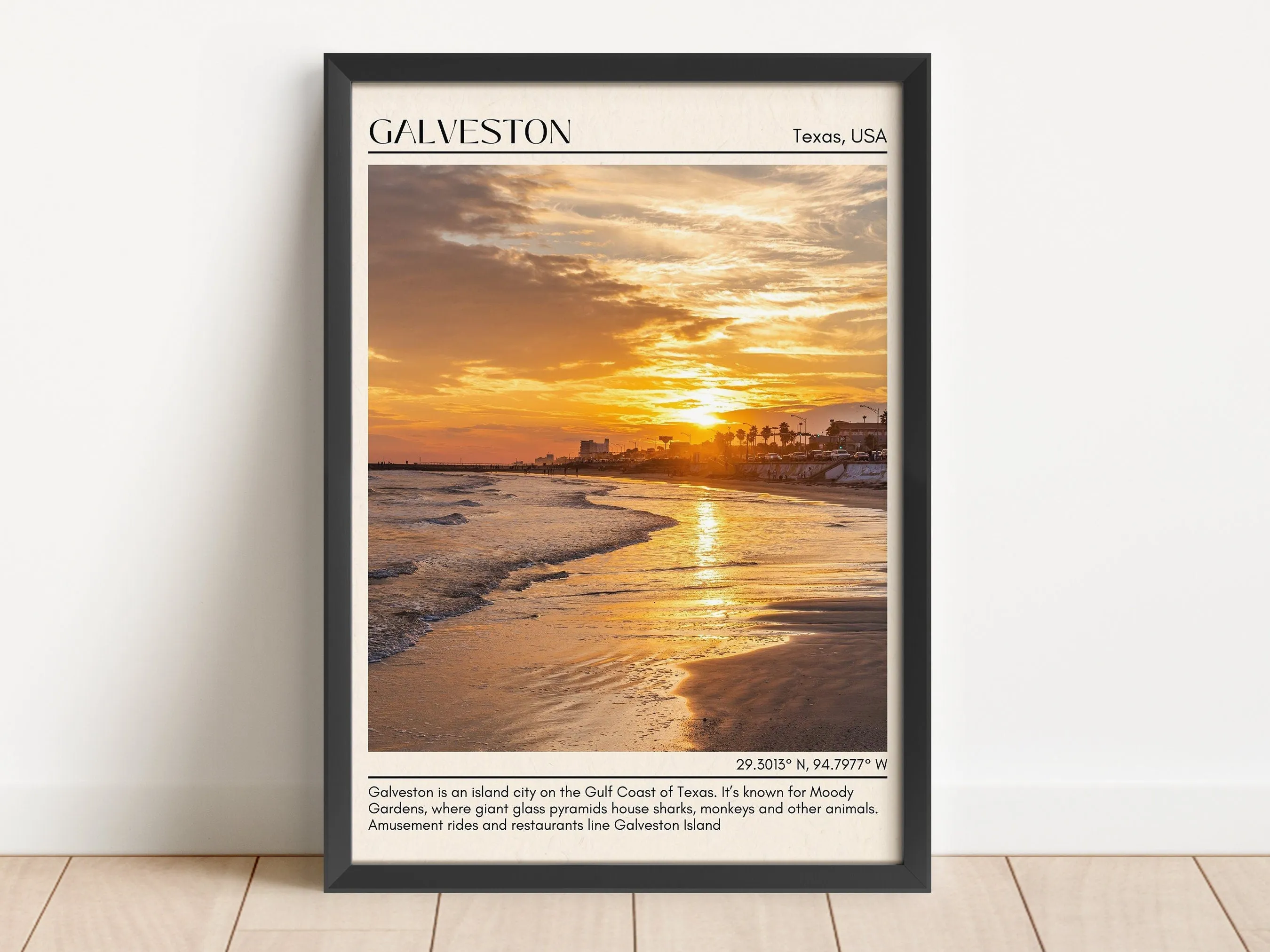 Galveston Wall Canvas, USA