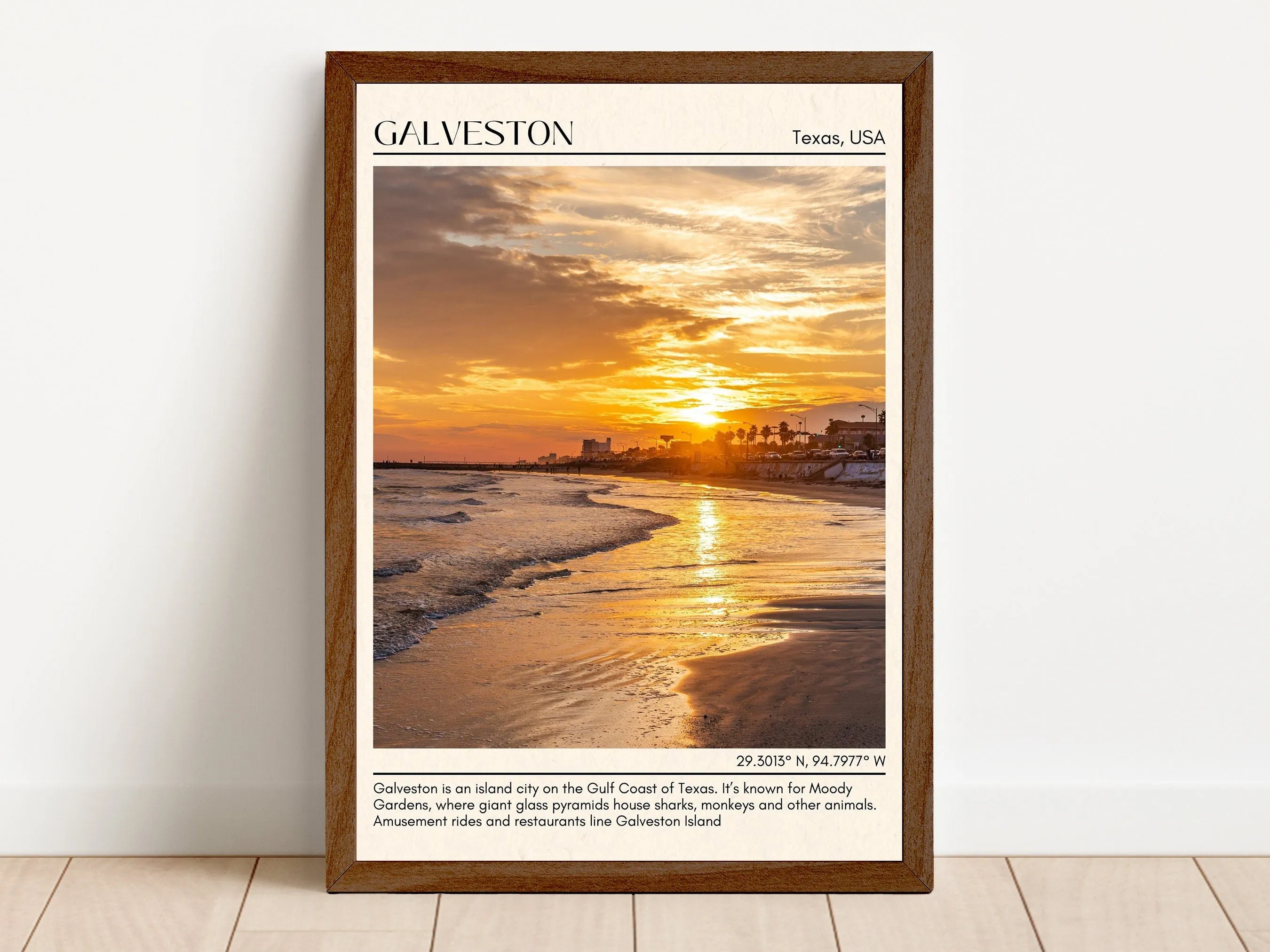Galveston Wall Canvas, USA
