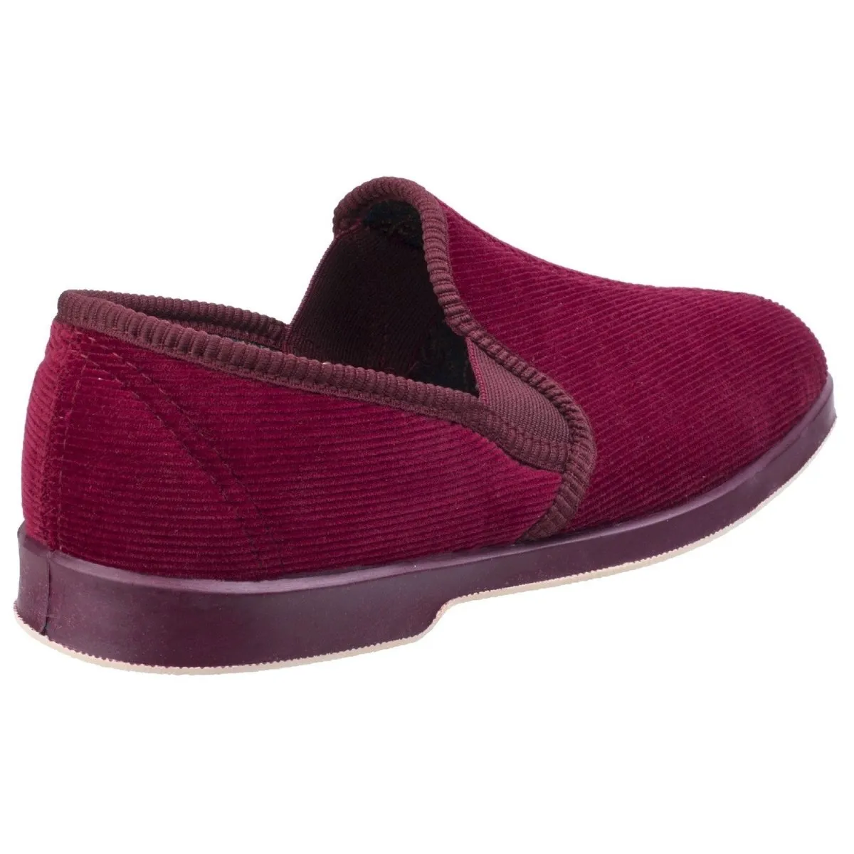 GBS Exeter Mens Traditional Twin Gusset Slippers