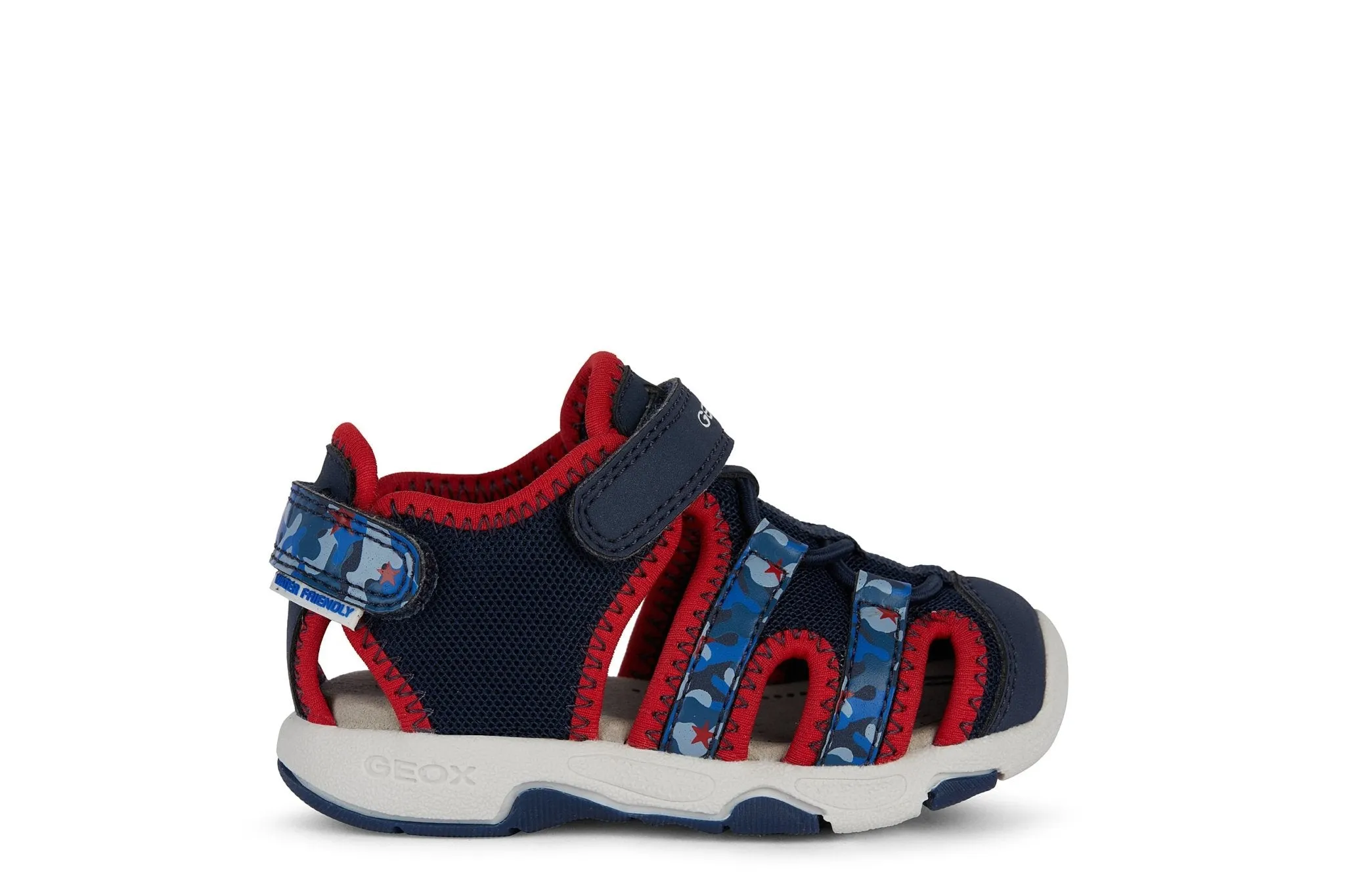 Geox - Sandal Multy - Navy/Red