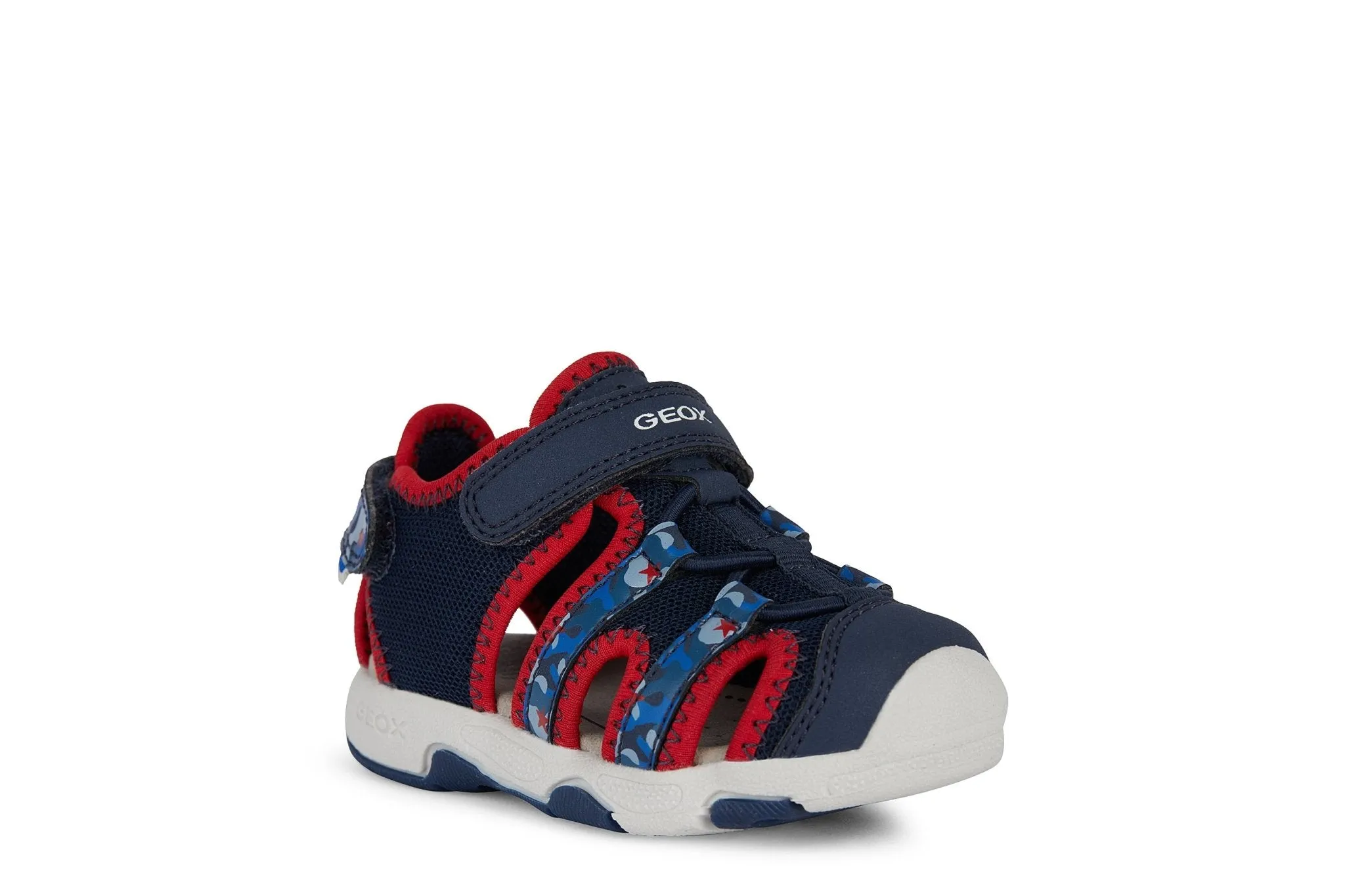 Geox - Sandal Multy - Navy/Red
