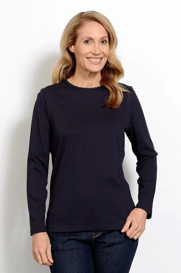 Goondiwindi Cotton 100% Pima Cotton Long Sleeve T-Shirt - 7 Colours