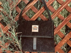 Handmade Waxed Canvas Bushcraft Mail Pouch Haversack Bag Foraging Hiking (Various Colors)