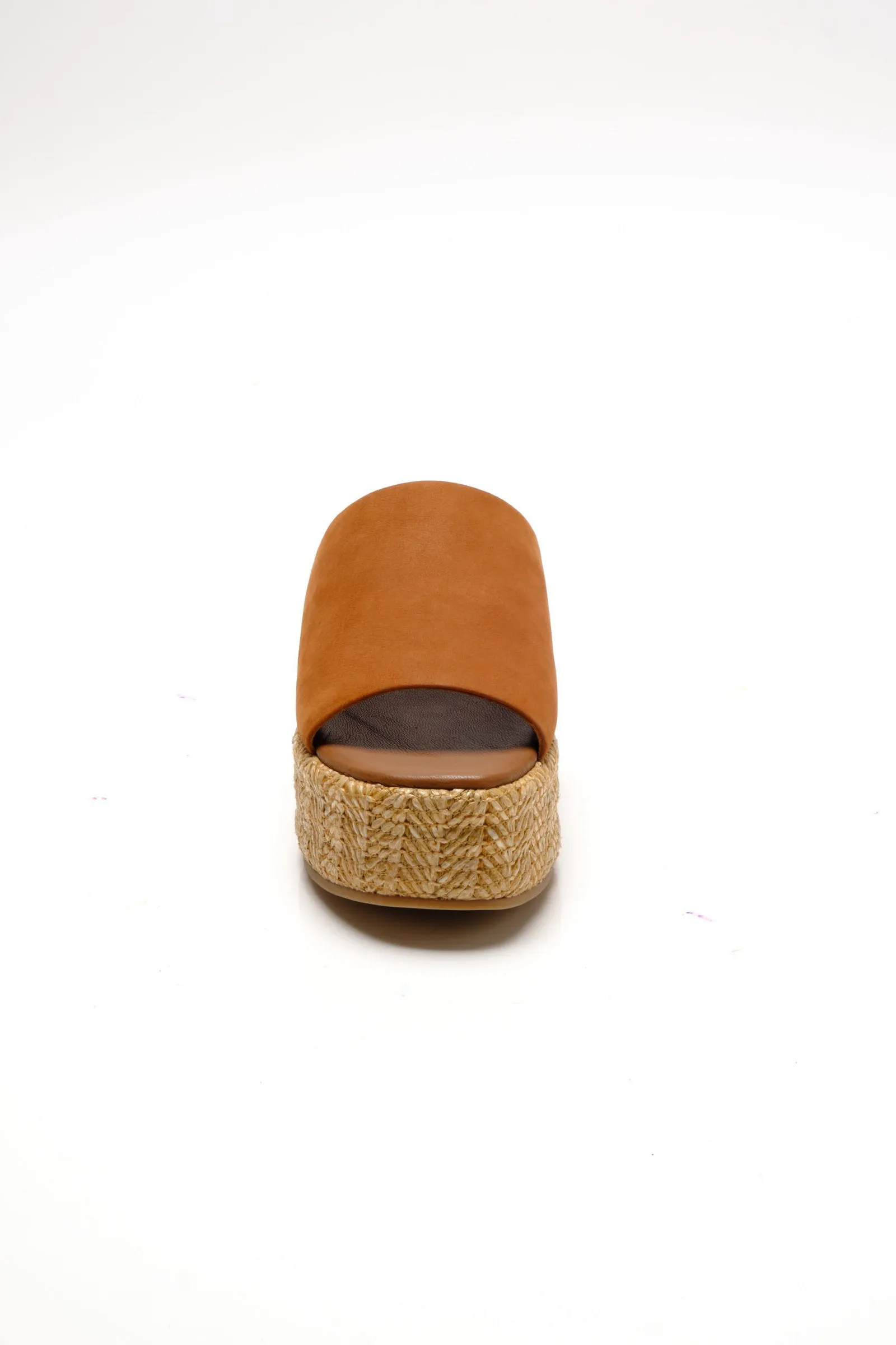 Harbor Raffia Flatform Tan