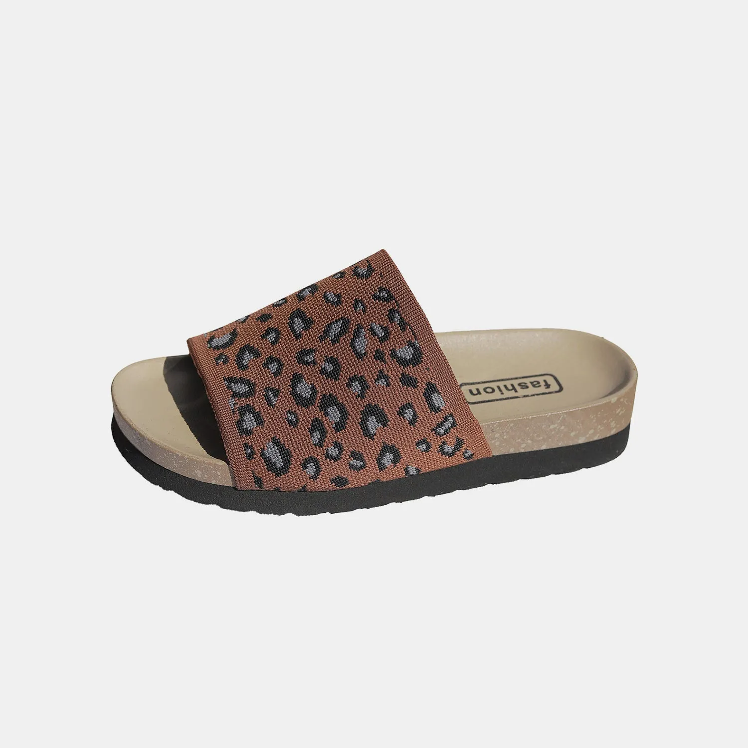 Hazel Blues® |  Leopard Open Toe Sandals