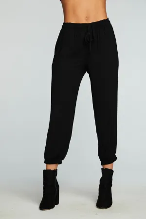 Heirloom Wovens Cropped Paperbag Waist Pant