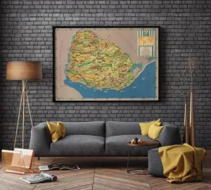 Historical Map of Uruguay| Maps of Uruguay