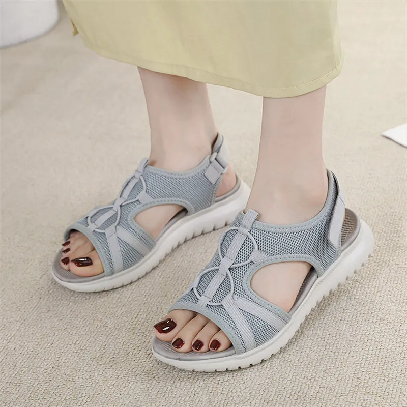 Holiday Walking Cozy Open Toe Soft Sole Female Loafers
