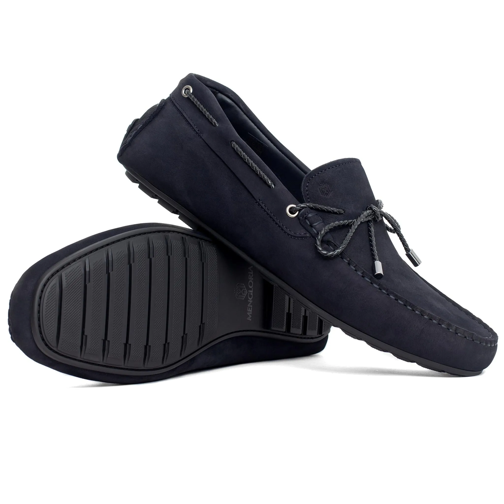 Influence Nubuck Moccasin | Dark Blue