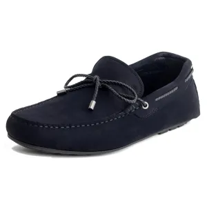 Influence Nubuck Moccasin | Dark Blue